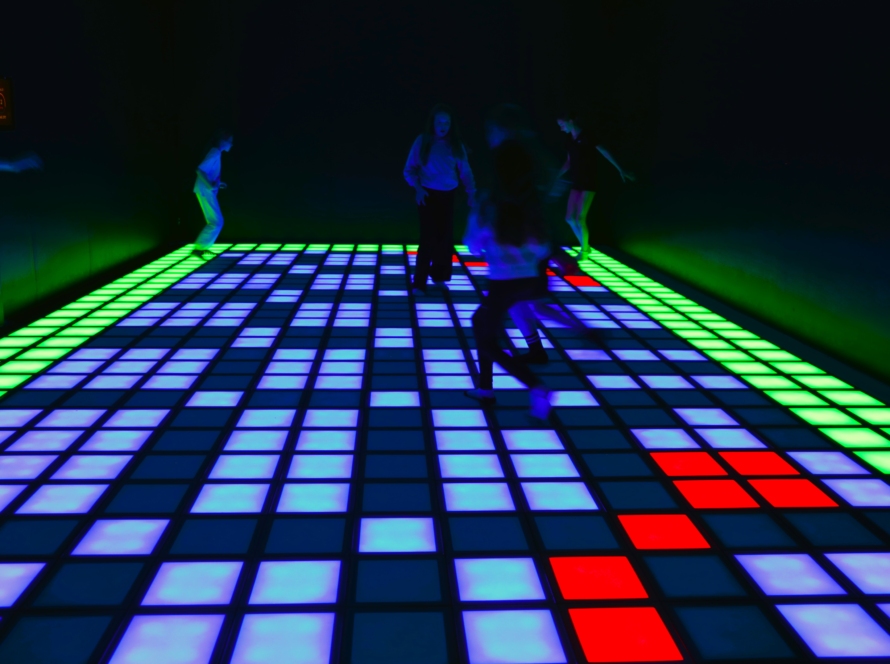 LED põrandamäng Minigolf Rio