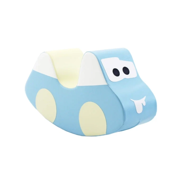 Pehme pealeistutav auto kiikumiseks IGLU, pastelne