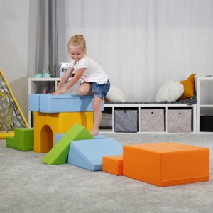Pehmed mänguklotsid IGLU Creativity, heledad värvid
