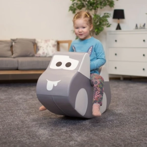 Pehme pealeistutav auto kiikumiseks IGLU, hall