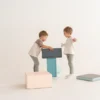 Pehmed mänguklotsid 7tk IGLU Discoverer, pastelne