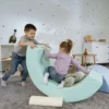 Montessori suured ja pehme mänguklotsid IGLU, Rainbow