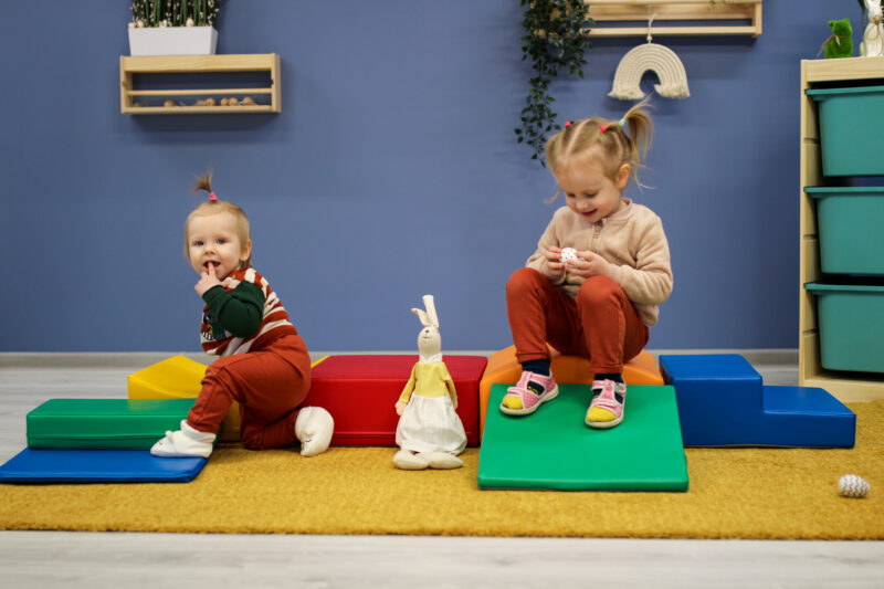 IGLU SOFT PLAY EASTER 2023 (101) Pehmed mänguklotsid 7tk IGLU Little Crawler - värviline