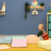 SET_7(S) (9) Pehmed mänguklotsid 7tk IGLU Little Crawler - pastelne