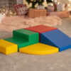 Pehmed mänguklotsid 5tk IGLU Corner Climber – värviline