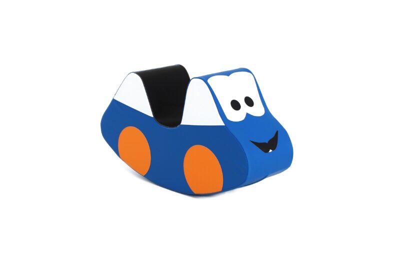 IGLU SOFT PLAY R_CAR_1_2 Pehme pealeistutav auto kiikumiseks IGLU - sinine