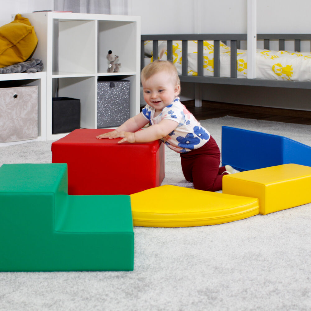 IGLU SOFT PLAY SET_6_1_3 Pehmed mänguklotsid 5tk IGLU Corner Climber – värviline