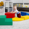 Pehmed mänguklotsid 5tk IGLU Corner Climber – värviline