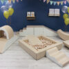 IGLU_SET_36X_3 (white, beige) (6) Pehmete mänguklotside komplekt XL IGLU Party - beež