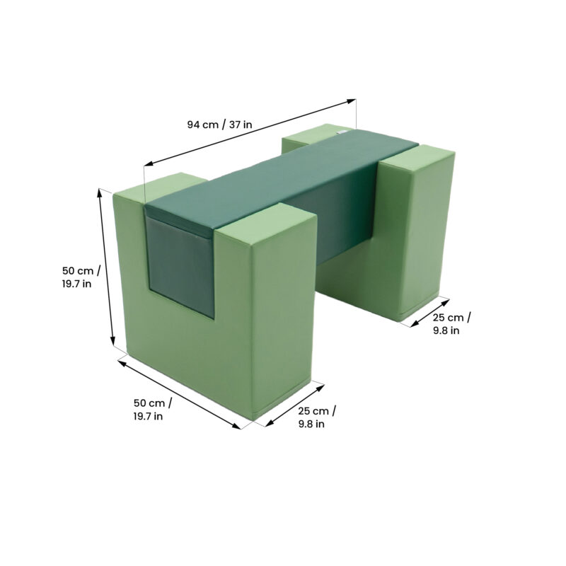 Pehme Balance bridge IGLU – roheline