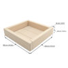 Izmēri-38 Pallimeri (120x120x25cm) IGLU - beež