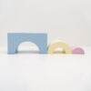 SET_17X_04 (4) Pehme Rainbow bridge IGLU – pastelne