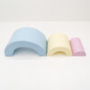 SET_Rainbow3_4 (8) Pehme Rainbow bridge IGLU – pastelne