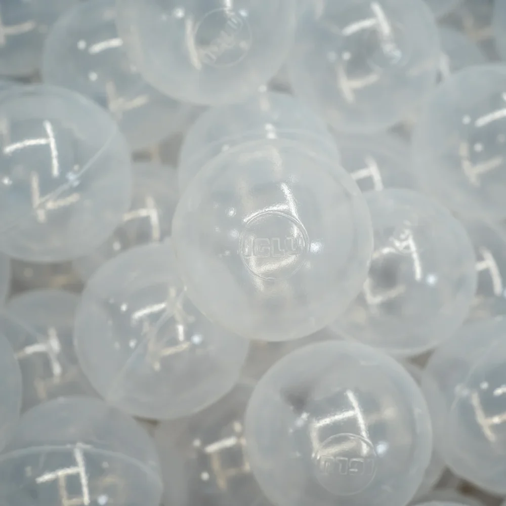 Pallimere pallid IGLU 7cm 500 palli (läbipaistev)
