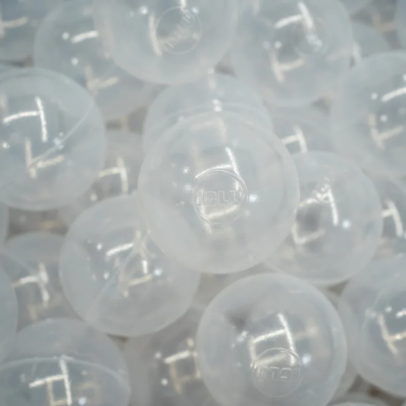 Pallimere pallid IGLU 7cm 500 palli (läbipaistev)